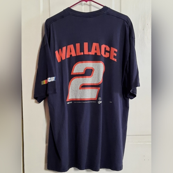 Vintage Nascar Shirt Rusty Wallace Miller Lite Racing Men's XL, Big 2, F B Print - Picture 1 of 11